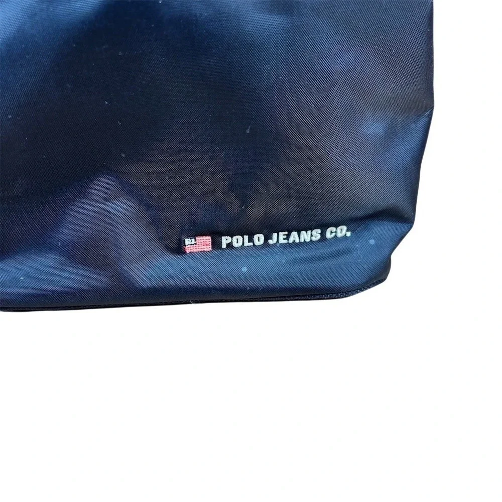Polo Jeans Co.‎ Ralph Lauren Lunch Cooler Bag Navy Insulated Zip Top Handle